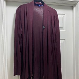 Apt. 9 front drape cardigan